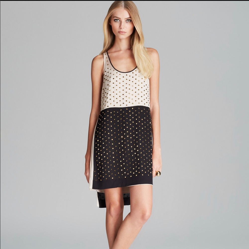 DVF Abrielle studded dress. - Picture 7 of 8